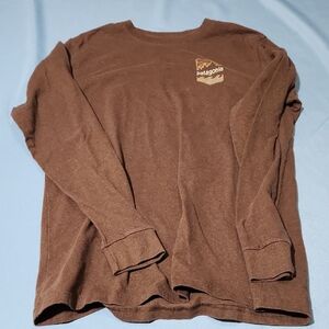 Patagonia Chocolate Brown Long Sleeve Tee